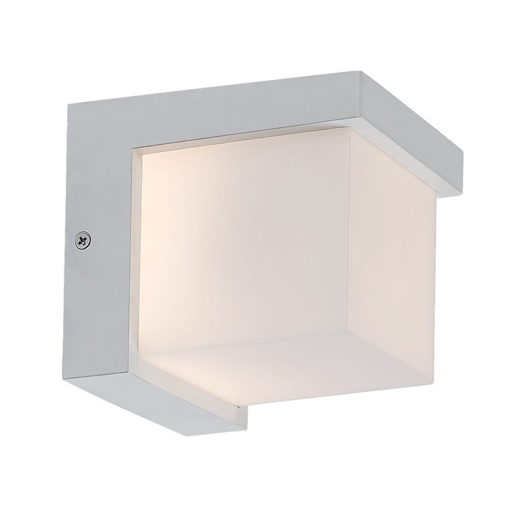 Rabalux Lámpara de exterior, Aplique de pared, LED 10W, IP54, Color blanco, Andelle