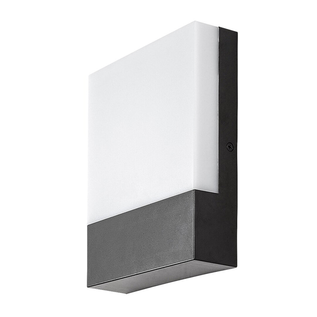 Rabalux Lámpara de exterior, Aplique de pared, LED 10W, IP44, Color negro, Gimone