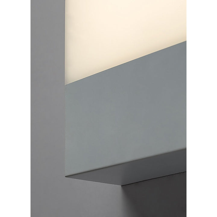 Rabalux Lámpara de exterior, Aplique de pared, LED 10W, IP44, Color blanco, Gimone