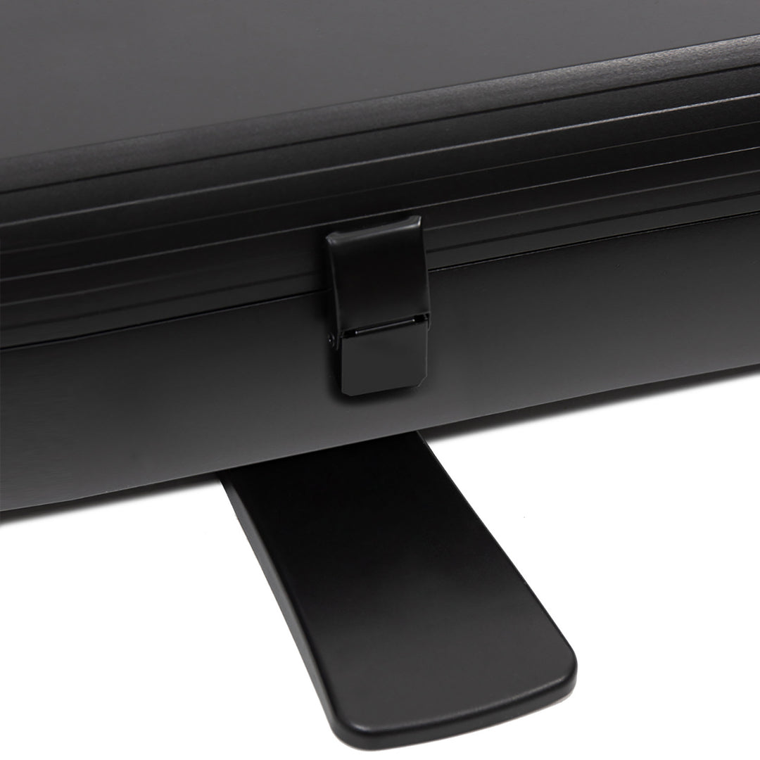 Tragbare Projektionswand Maclean, kompakt, Bodenprojektionswand, 66", 16:9, MC-210