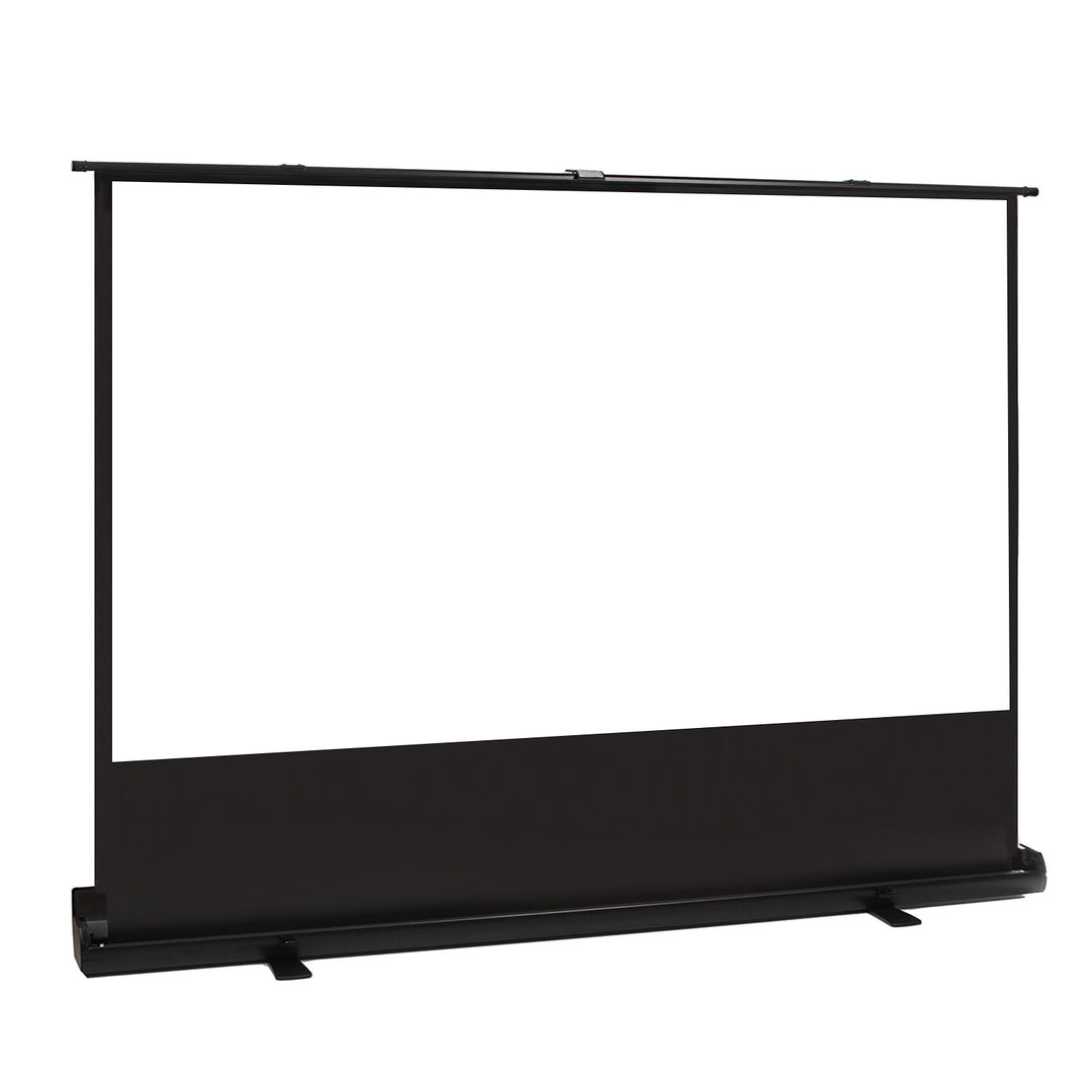 Maclean MC-213 Portable Projection Screen, Compact, Floor, 100", 16:10