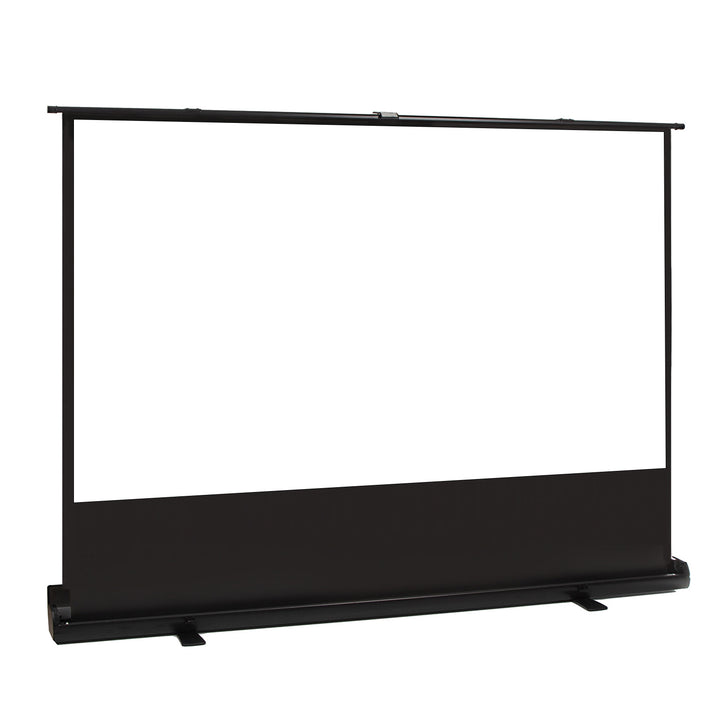 Maclean MC-213 Portable Projection Screen, Compact, Floor, 100", 16:10
