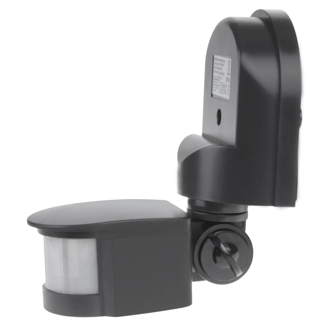 Maclean MCE25 GR Wall-Mounted 180° Motion &amp; Dusk Sensor, 1200W Max, Grey