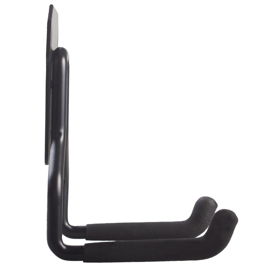 Maclean MC-439 Gancho de Garaje, Soporte de Pared para Neumáticos, Escaleras, Bicicletas, Gancho de Pared para Organización, Colgador de Herramientas, Carga máx. 35kg (Distancia a la pared: 9 cm)