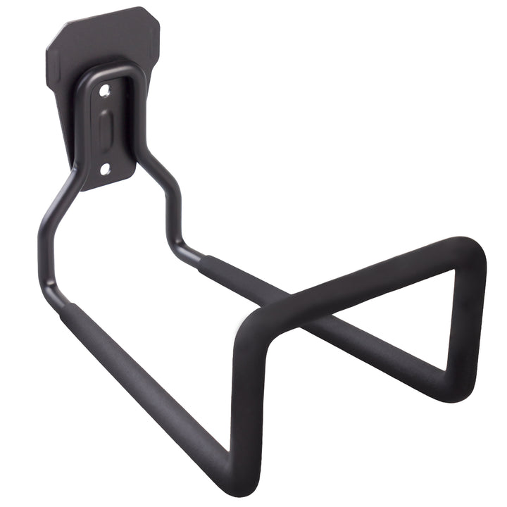 Maclean MC-441 Gancho de Garaje, Soporte de Pared para Neumáticos, Escaleras, Bicicletas, Gancho de Pared para Organización, Colgador de Herramientas, Carga máx. 35kg (Distancia a la pared: 16 cm)