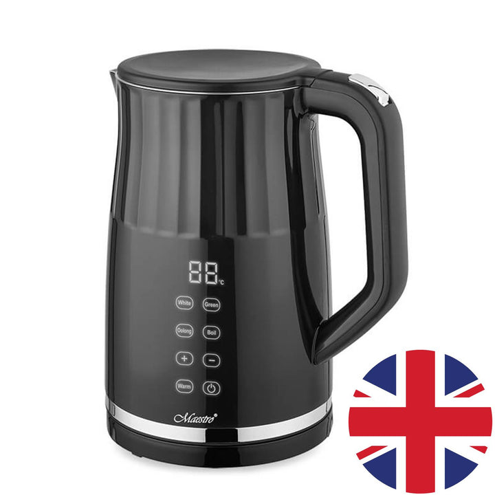 Maestro MR-039 Electric Kettle Cordless Touch Panel, 1.7L, 2200W Touch Panel Temperature Control