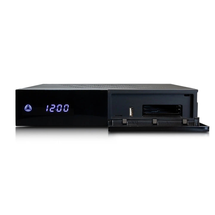 AB PULSe 4K Satellite Receiver With 4K Resolution 8 GB Flash Memory 2 GB DDR4 RAM 2x USB Premium User Experience