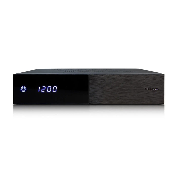 AB PULSe 4K Satellite Receiver With 4K Resolution 8 GB Flash Memory 2 GB DDR4 RAM 2x USB Premium User Experience