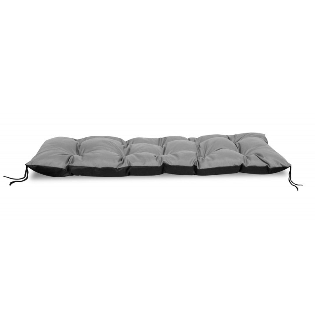 Coussin de jardin AIO, pour banc, balançoire, imperméable, gris, 100x50 cm, PODOGR100/50C-SZ