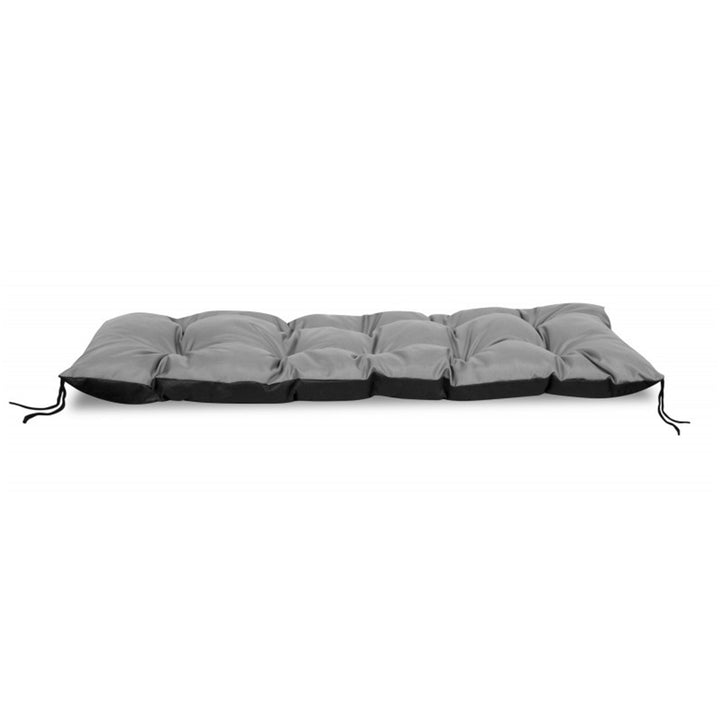 Coussin de jardin AIO, pour banc, balançoire, imperméable, gris, 150x50 cm, PODOGR150/50C-SZ