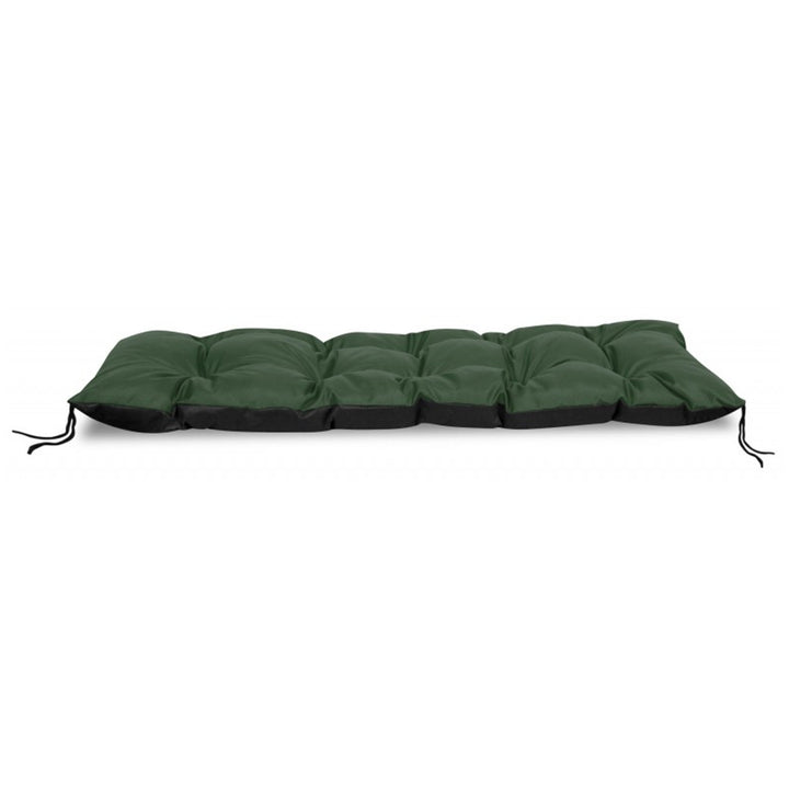 KingGarden Garden Bench Cushion for Europallets Green 120x40 cm