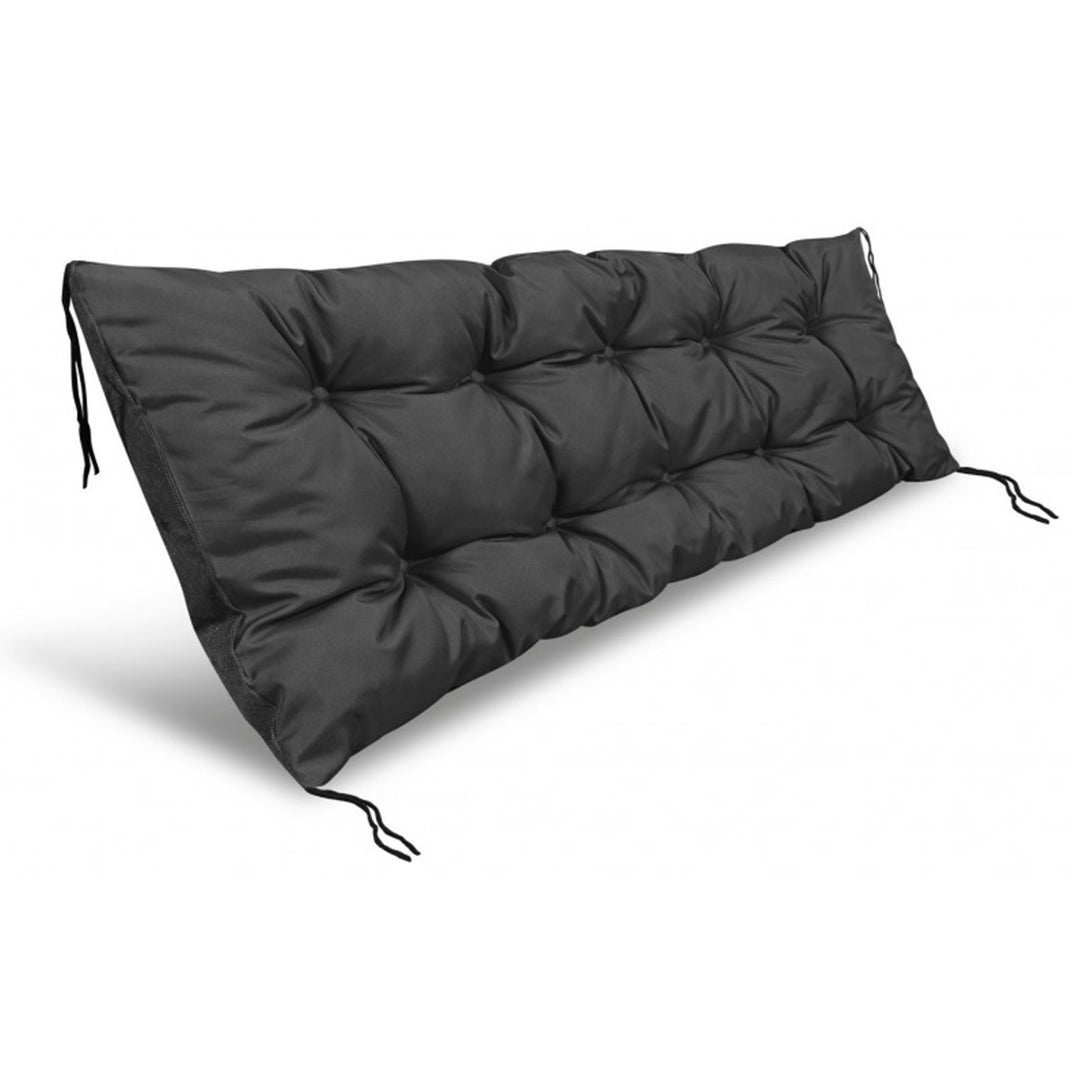 GardenKing Garden Bench Cushion Made for Europallets Black 120x40 cm