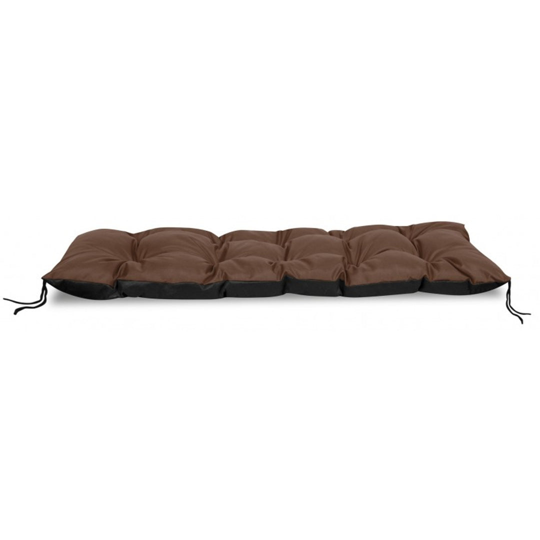 Découvrez notre coussin de banc de jardin spécialement conçu pour les europalettes, dans un riche ton marron. Avec ses dimensions de 120x40 cm, il offre confort et style à votre espace extérieur.