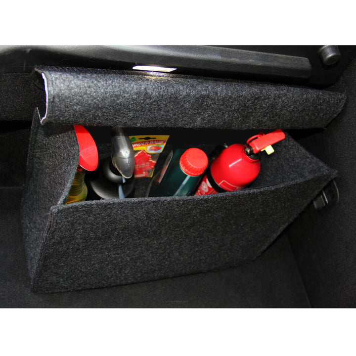 Car Trunk Organizer Bag, Durable Storage Solution, 46x20cm, Ideal for Groceries, Tools, and Travel Essentials