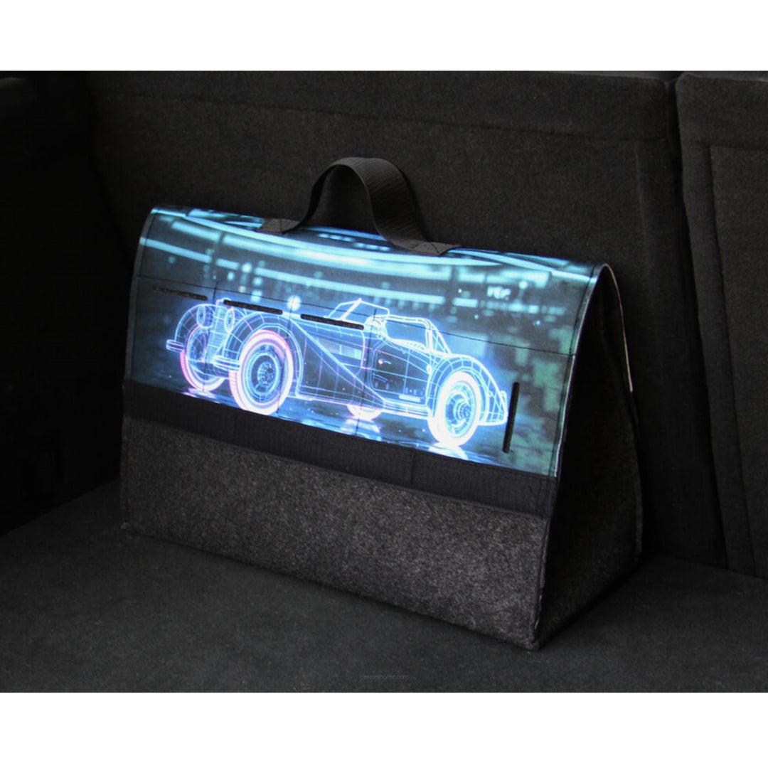 Sac Arco Design, organiseur de coffre de voiture, 46x20cm, B-LUX Oldtimer