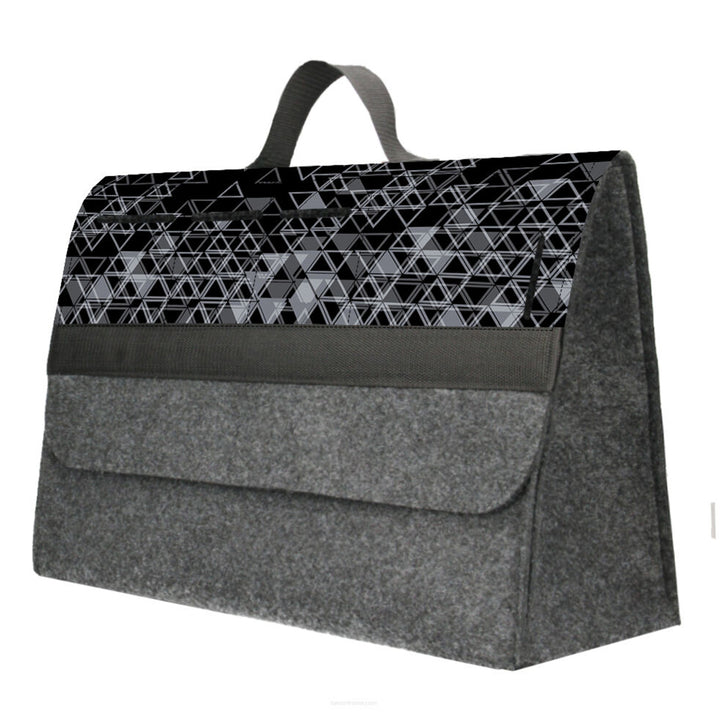 Arco Design Bolsa, Organizador de maletero de coche, 46x20cm, B-LUX Triangle