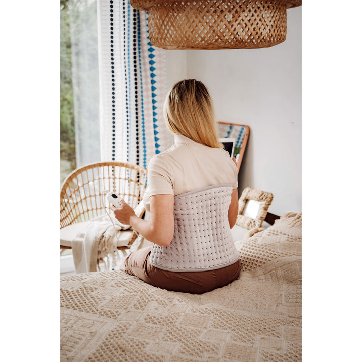 Adler lumbar heating belt, 4 temperature settings, 100W power, LCD remote control, AD 7437