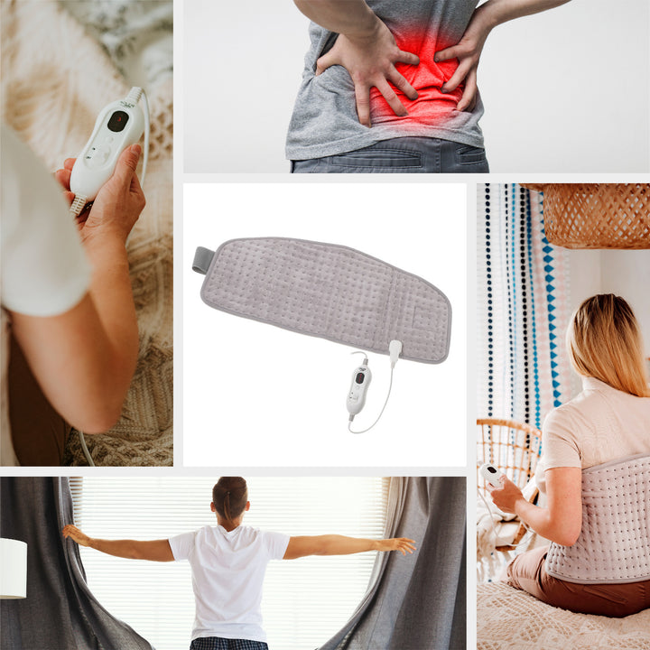 Adler lumbar heating belt, 4 temperature settings, 100W power, LCD remote control, AD 7437