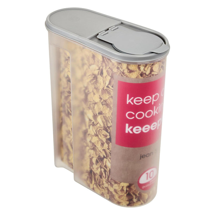 Keeeper cereal container, transparent sides, 5l, Jean