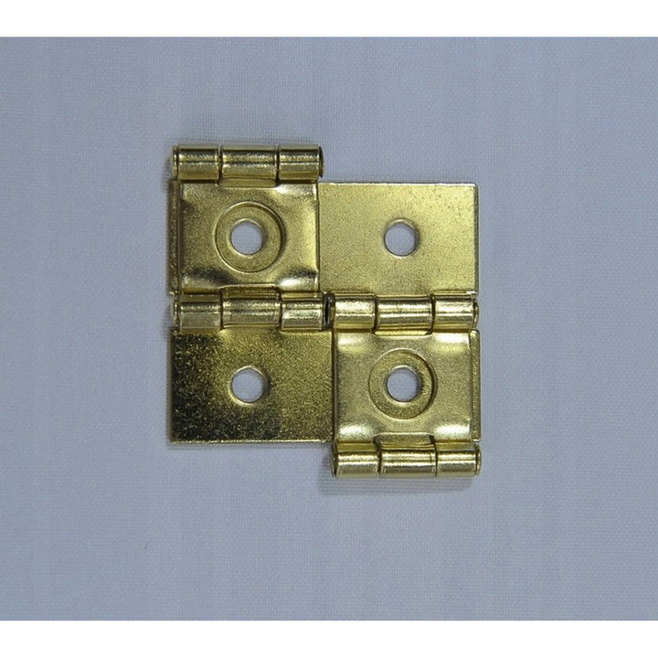 Stop Sun 360° Swinging Hinge: Steel, Gold Finish, Set of 6 Pieces