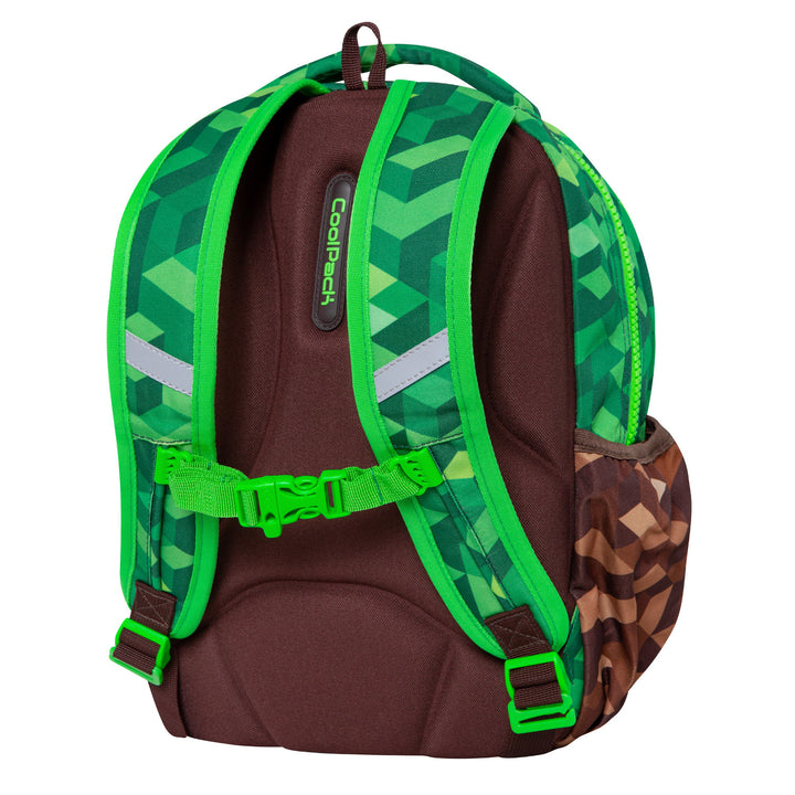 CoolPack City Jungle Mochila juvenil escolar, espaciosa y cómoda C48199/F