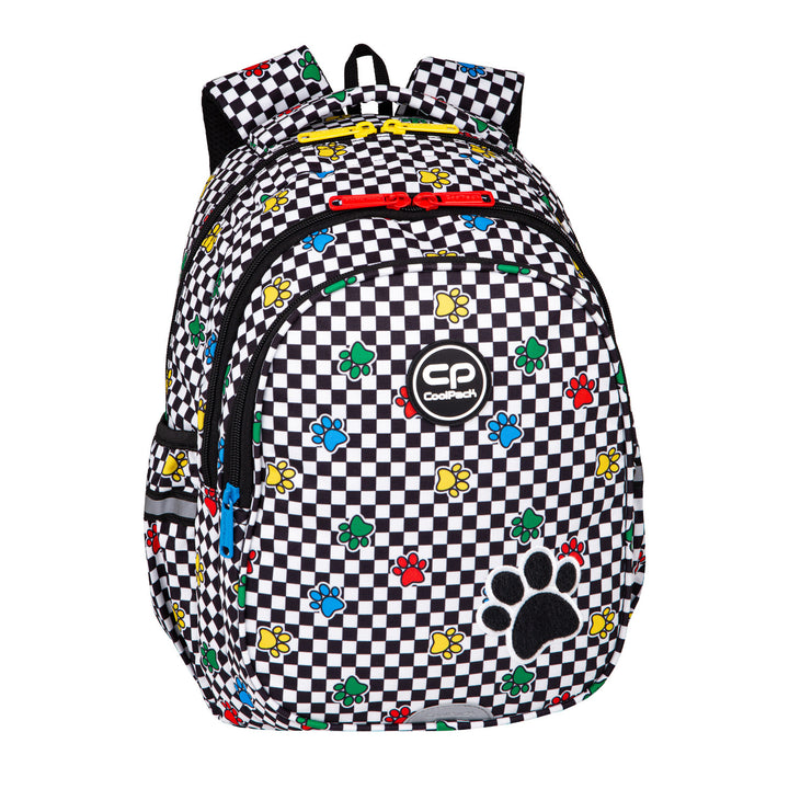 Coolpack Mochila juvenil, 3 compartimentos, espalda contorneada, Jerry Catch Me