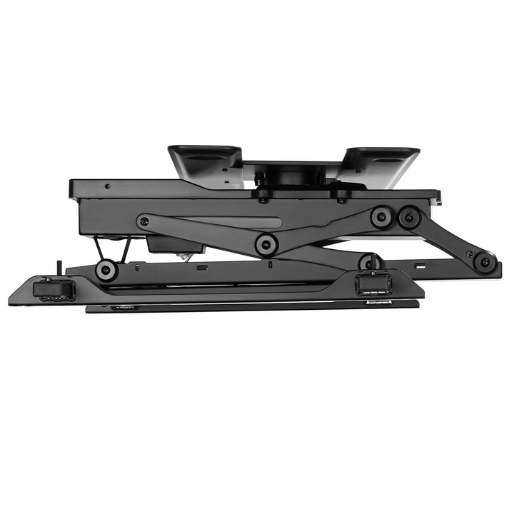Maclean MC-490 Soporte de techo eléctrico para TV, soporte TUYA, VESA máx. 600x400, giratorio 90º, 32"-75", Carga max. 35kg