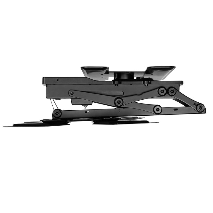 Maclean MC-491 Soporte de techo eléctrico para TV, soporte TUYA, VESA máx. 600x400, giratorio 90º, 23"-65", Carga max. 30kg