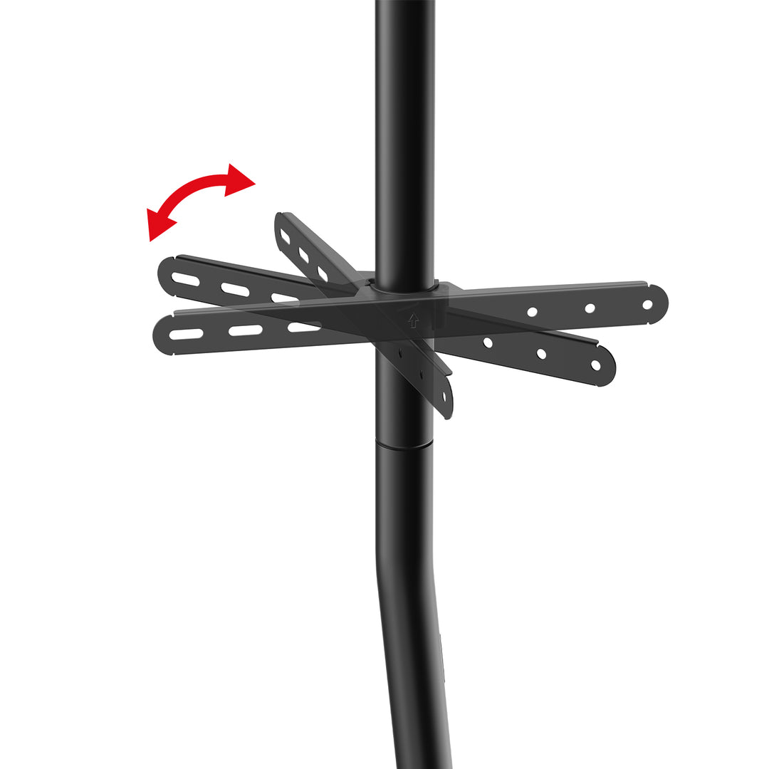 Maclean MC-494 Soporte de suelo para TV, 32-70", max. VESA 400x400, máx. 40kg