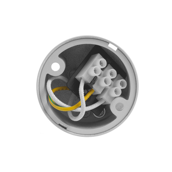 Maclean MCE360 W Luminaria/tubo de superficie, spot, redondo, aluminio, GU10, 55x130mm, blanco