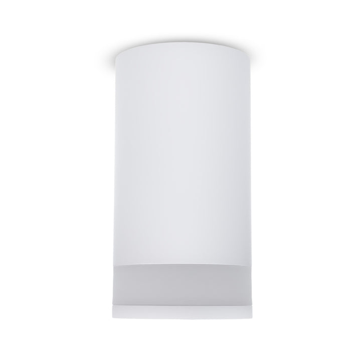 Maclean MCE361 W Luminaria/tubo de superficie, spot, redondo, aluminio, GU10, 55x105mm, Color blanco