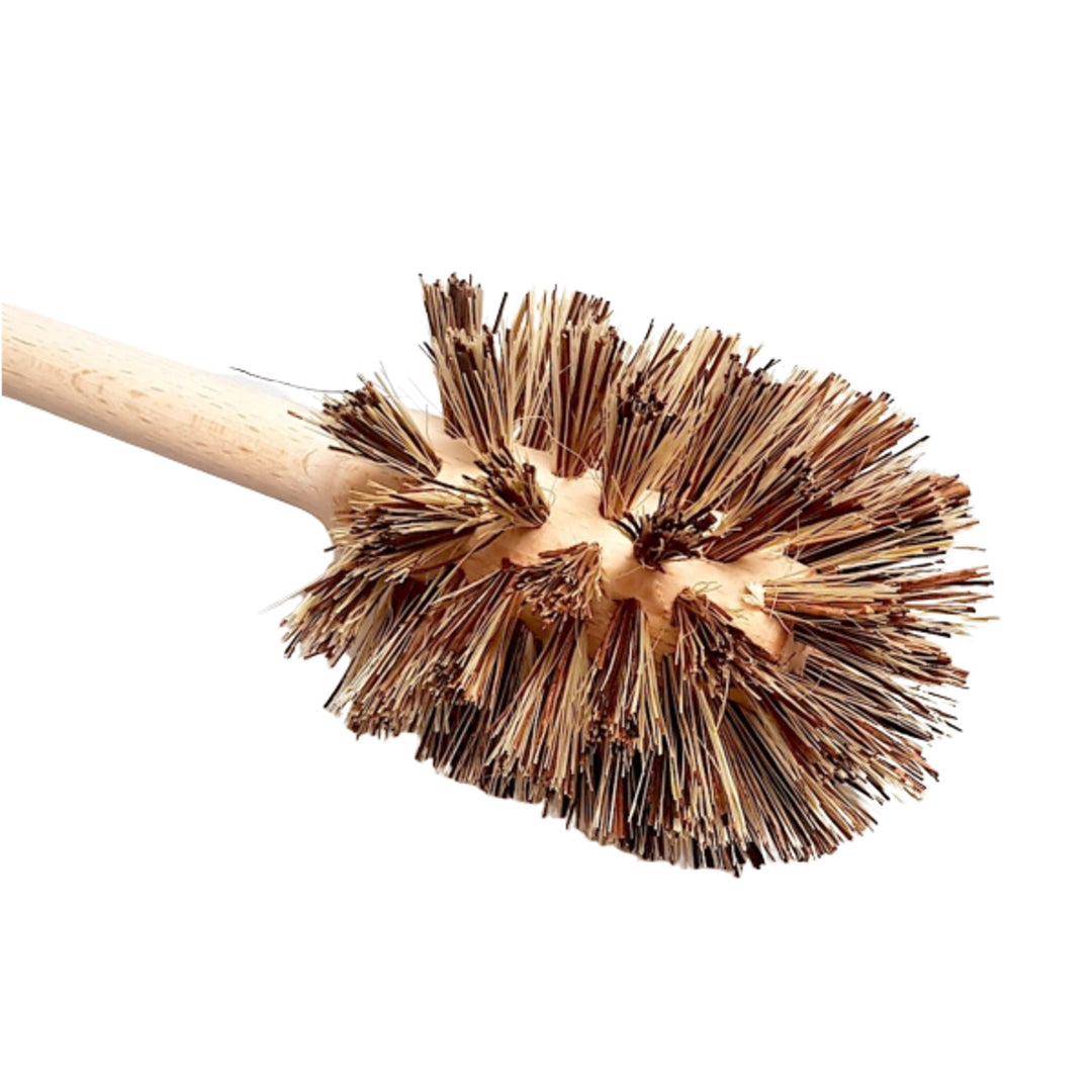 Elegant Starmann Toilet Brush – Beech Wood Handle with Tampico Bristles (Model 6/306U)