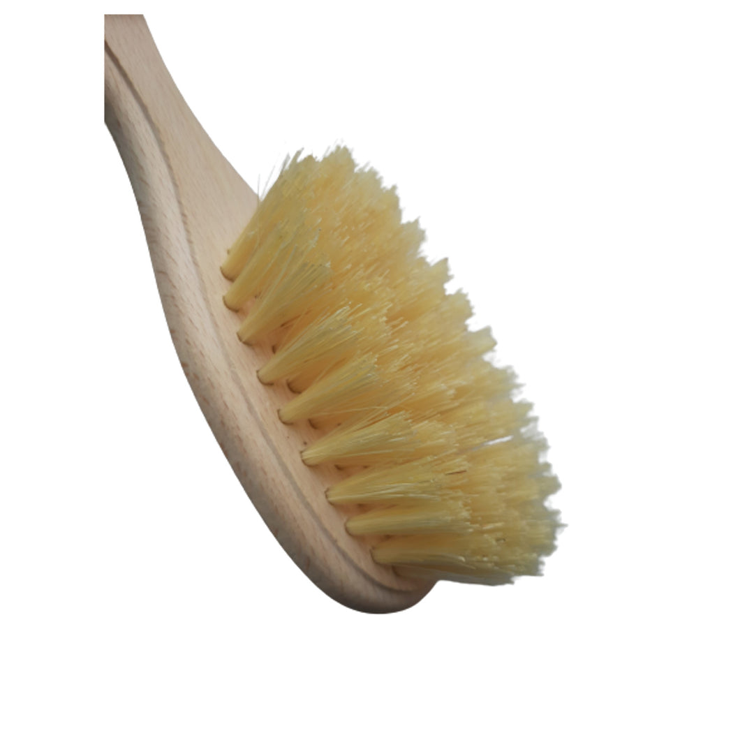 Starmann Children's Hair Brush – Beech Wood Handle with Bleached Bristles (For Ages 1+ | Model 5/01S)