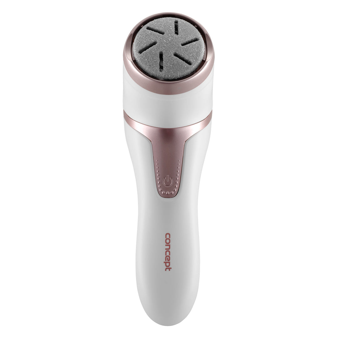 Concept lime électrique pour talons, 3 tampons, rechargeable, blanc, PN3000