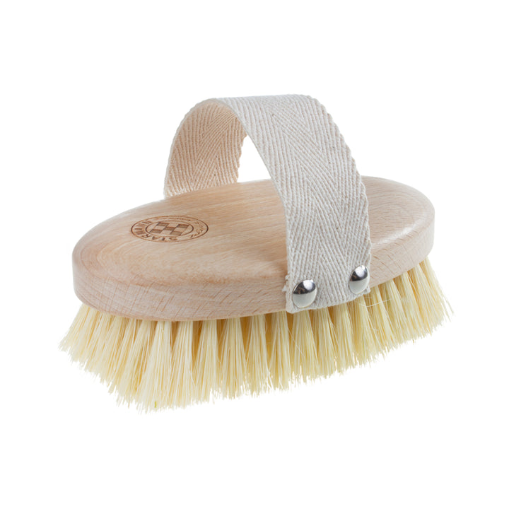 Starmann Körpermassagebürste rechteckig Buche Holzfaser Tampico 5/010K