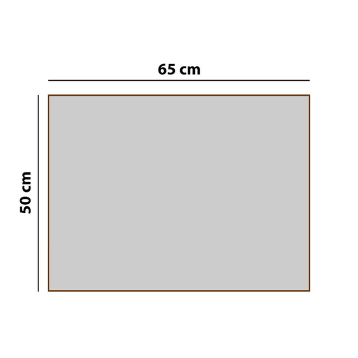 Mestizo - Hondenmatras - Dierenmat - Hondenkussen - 65x50 cm - Maat: S - Bruin