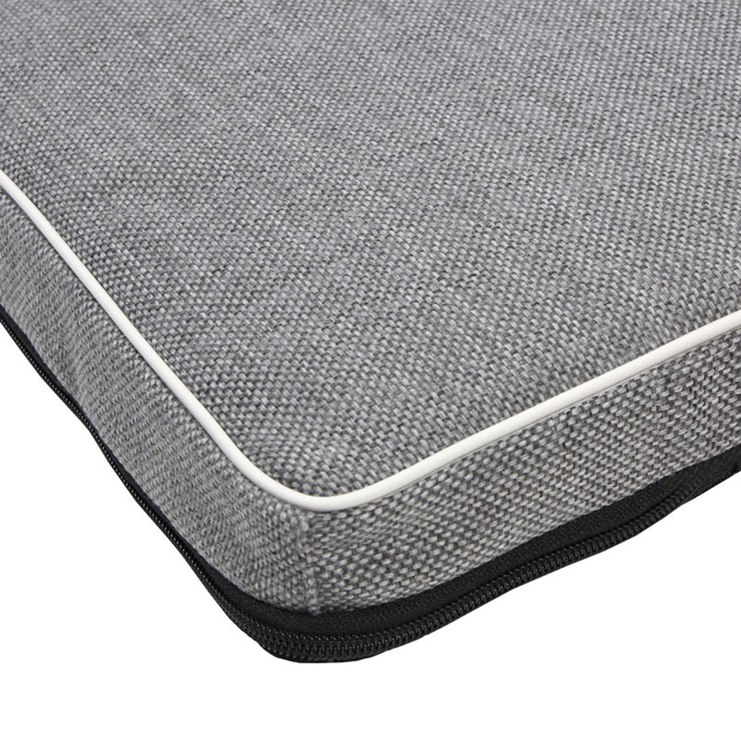 Matelas Mestizo pour chien, 65x50 cm, gris clair, Leon Standard ML-5-GRA-W-S