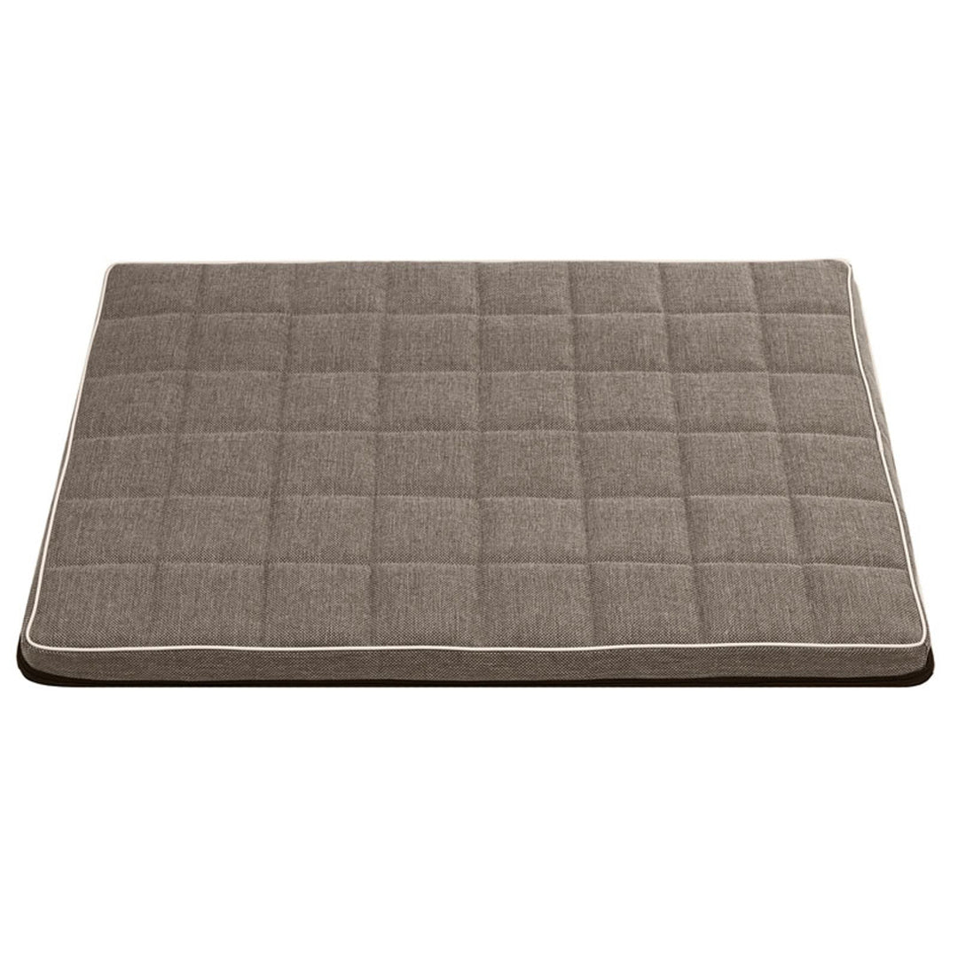 Matelas Mestizo pour chien, 65x50 cm, beige, Leon Checked MLCH-5-BEI-W-S