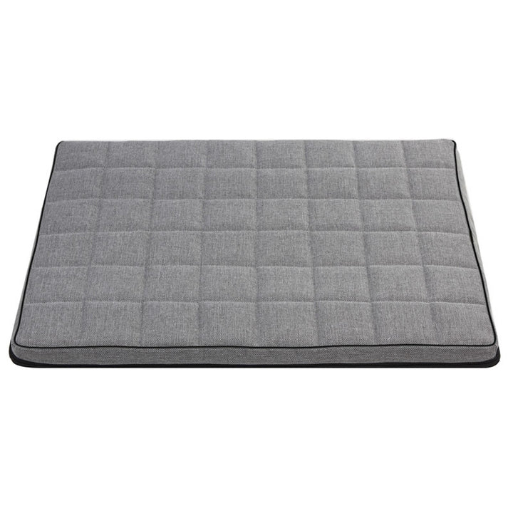 Mestizo dog mattress, 65x50 cm, light grey, Leon Checked MLCH-5-GRA-B-S