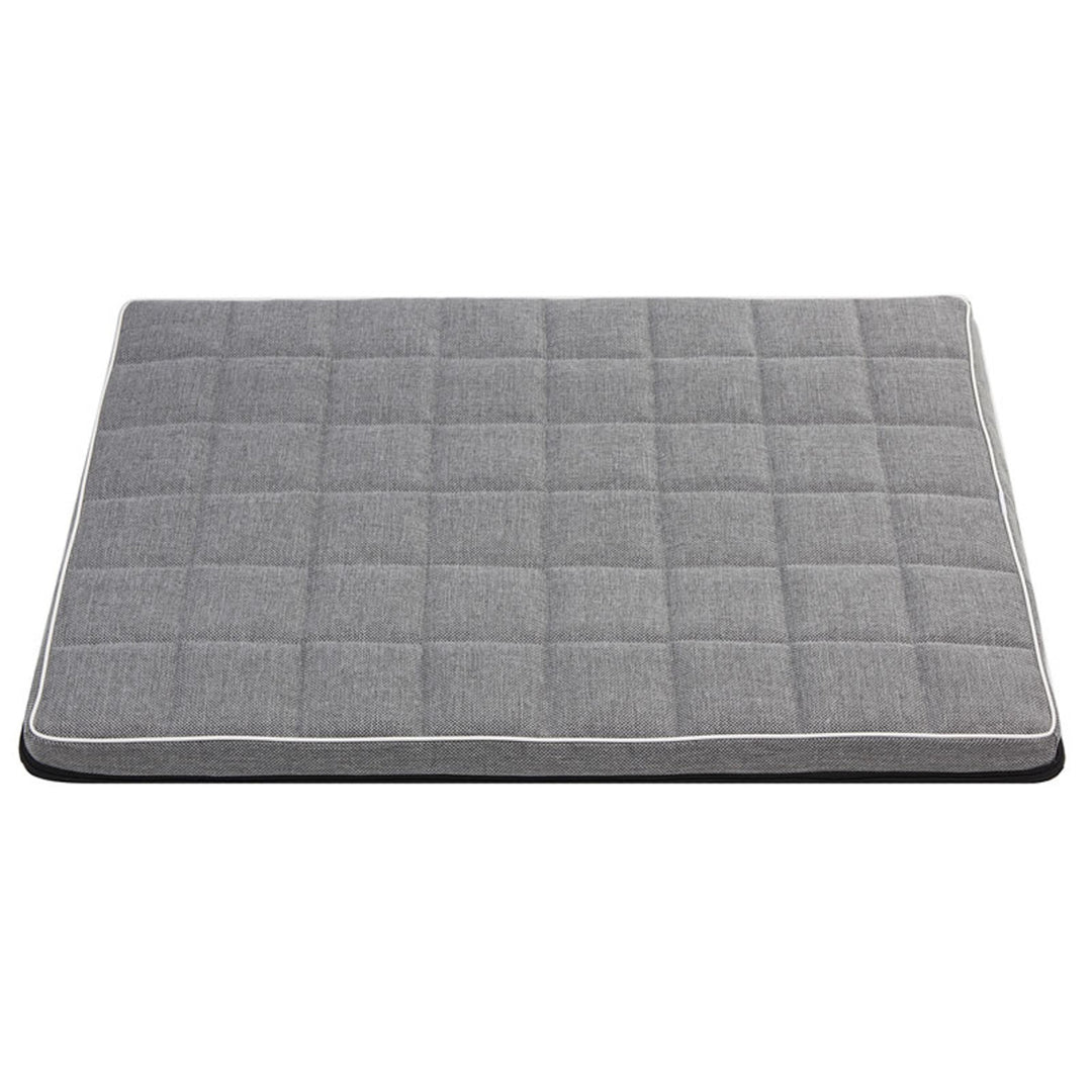 Mestizo dog mattress, 65x50 cm, light grey, Leon Checked MLCH-5-GRA-W-S