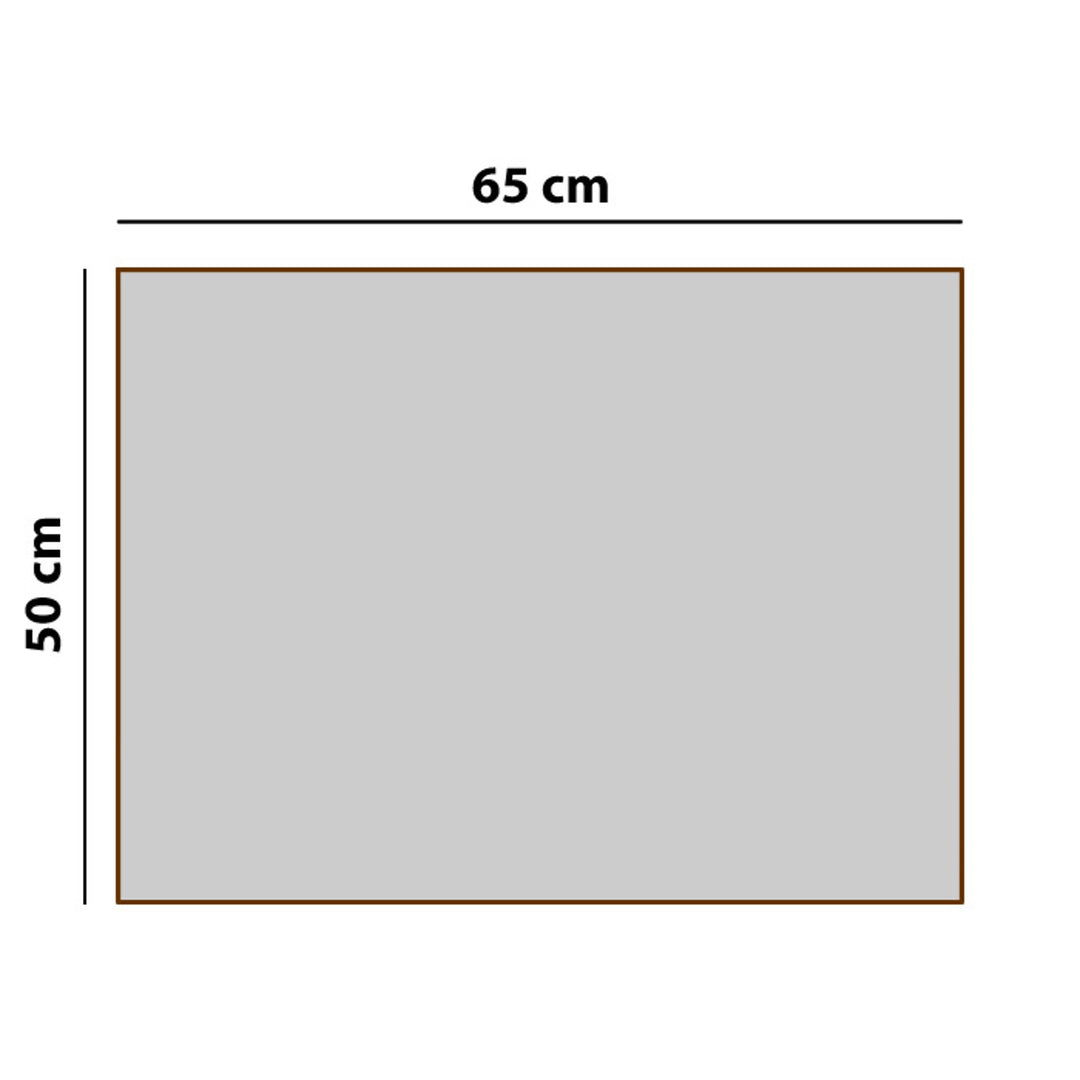 Mestizo Hundematratze, 65x50 cm, braun, Vigo Standard MV-5-BRO-B-S