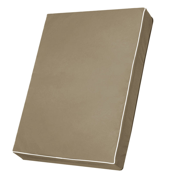 Mestizo Vigo katten- Hondenmatras - Dierenmat - Hondenkussen - 65x50 cm - Maat: S - beige / wit