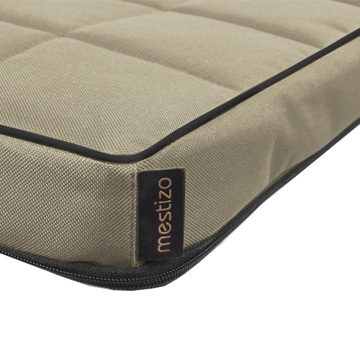 Matelas Mestizo pour chien, 65x50 cm, beige, Vigo Checked MVCH-5-BEI-B-S