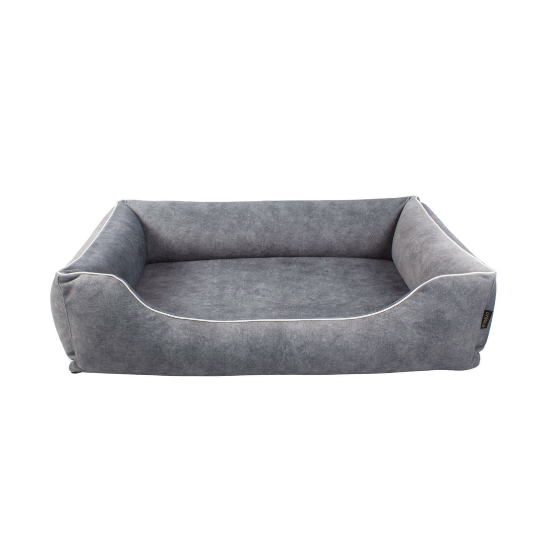 Schlafsofa Barcelona Standard TwinFoam 80x60 Stahl/Weiß