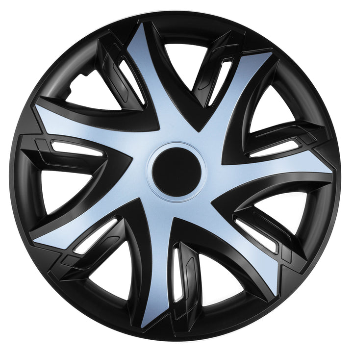 Universal cap 16" NRM N-Power bicolor black and azure 1 piece