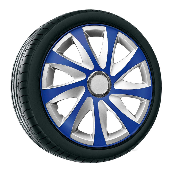 NRM Drift Extra 15" Universal Radkappe blau/silber 1 Stück