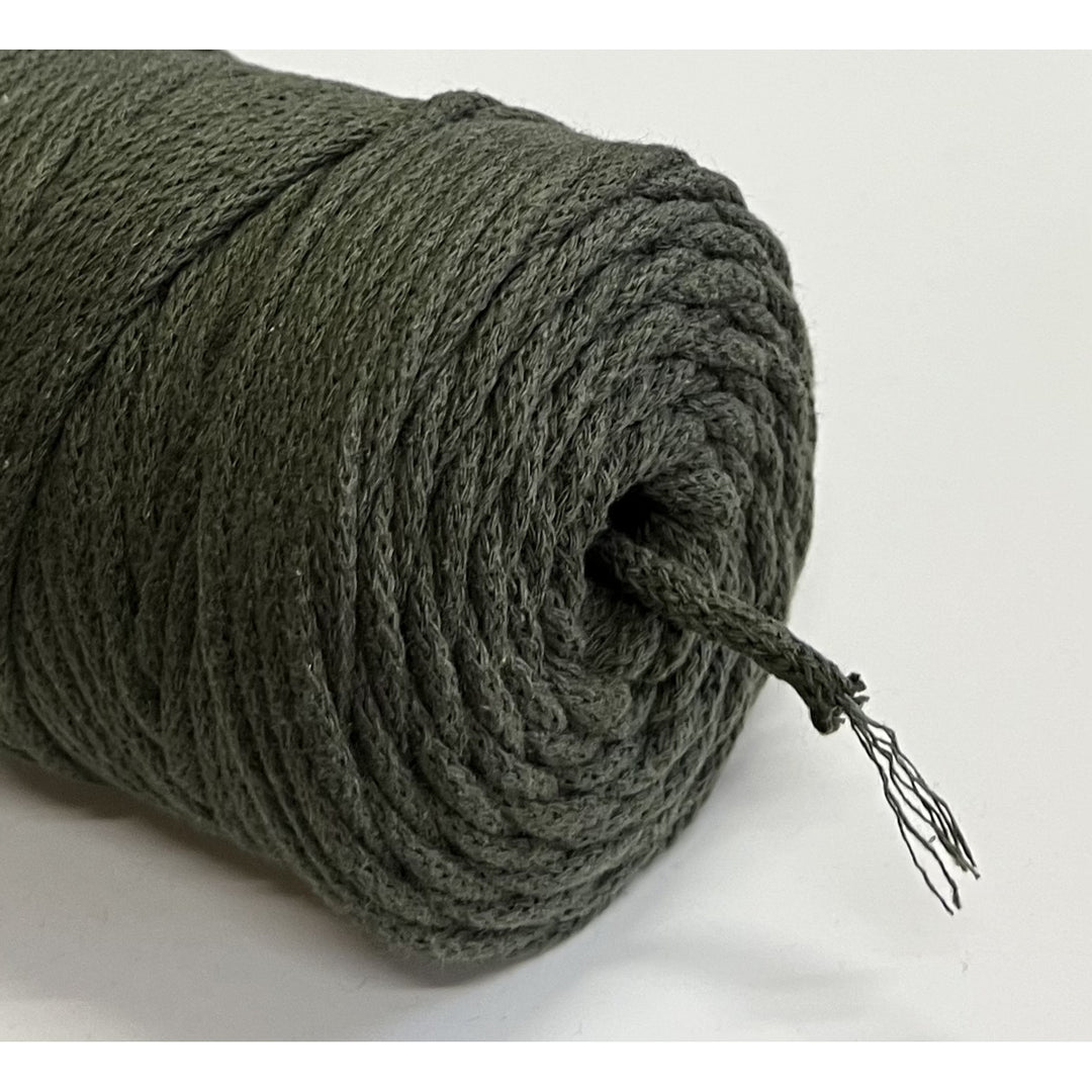 ColiNea - Touw - katoenen - koord - Katoenkoord - macramé - 5 mm x 200 m - Khaki