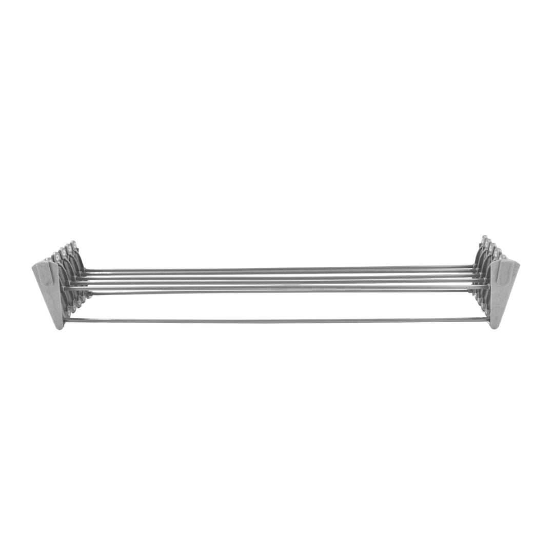 ABJ Wäschetrockner, wandmontiert, klappbar, silber, 80 cm