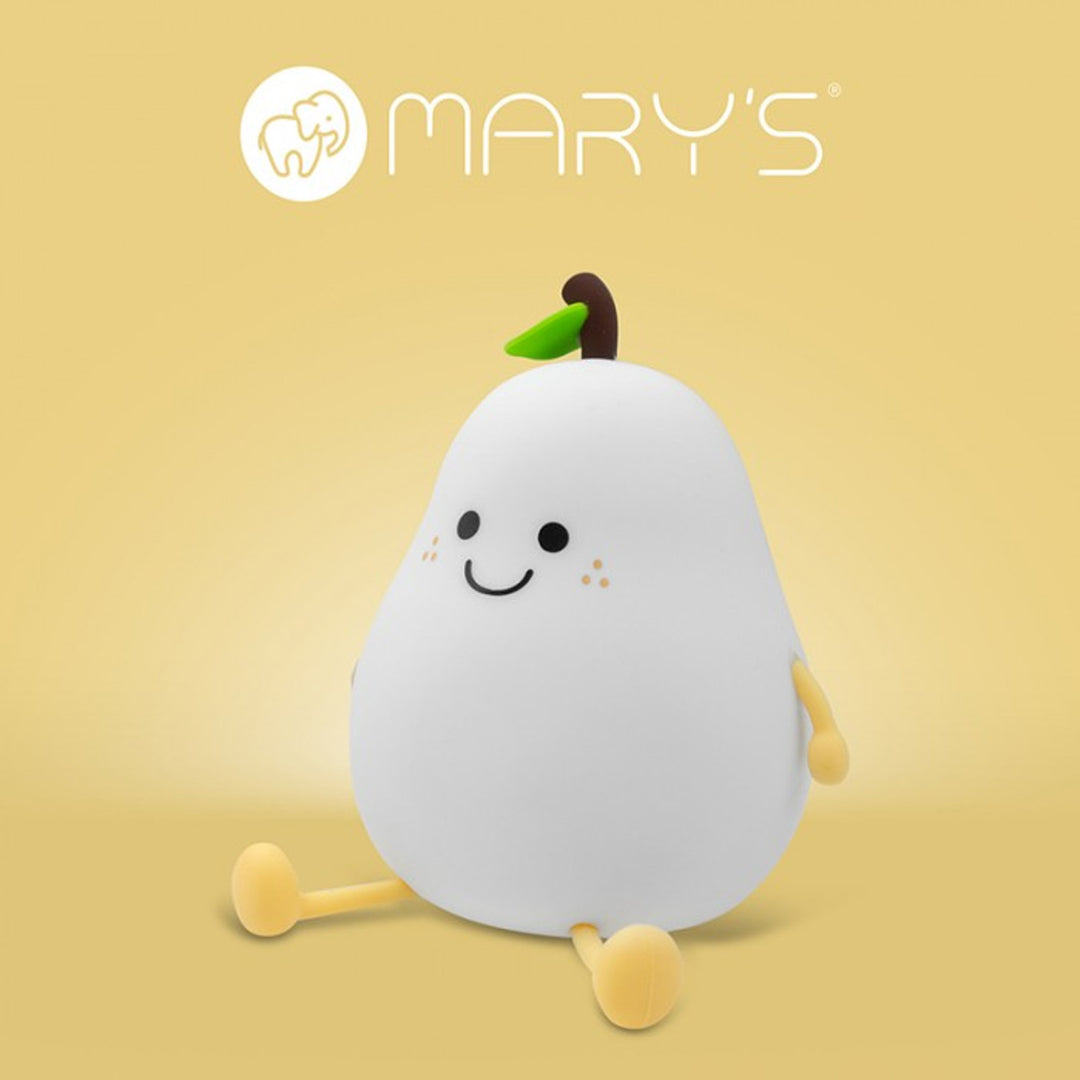 Veilleuse pour enfants Mary's, poire, 3000K, USB, MW20542