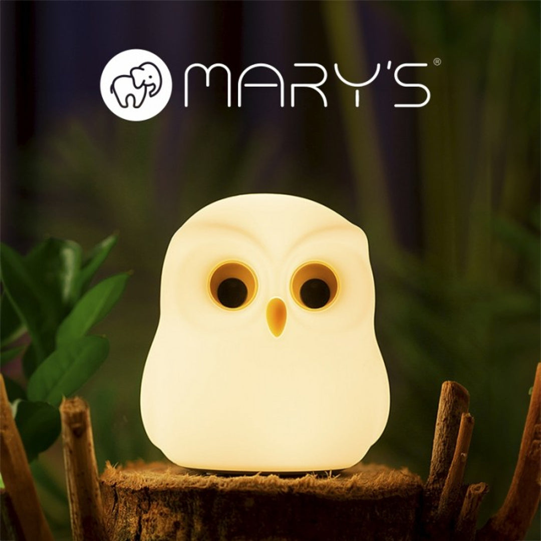 Veilleuse pour enfants Mary's, hibou, 3000K, RVB, USB, MW20725